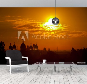 Picture of Addis Ababa at sunrise